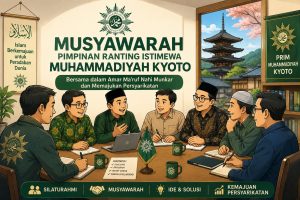 Musyawarah Pimpinan Ranting Istimewa Muhammadiyah Kyoto Resmi Bentuk Kepengurusan Periode 2026–2028